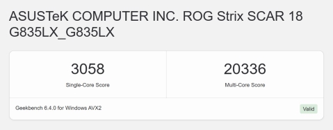Asus ROG Strix SCAR 18: כשאין גבול לתקציב